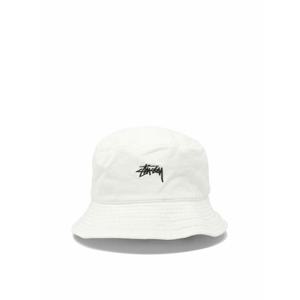 [STUSSY] 라프리마 남성 버킷 모자 위드 로고 1321023 1002 내추럴 화이트 /3