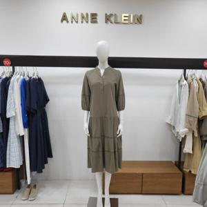 [앤클라인]펀칭원피스AX2E2OP5149_DG