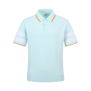 캘러웨이골프반팔티 PQC CMSO23M502_MT 남성 소매 포인트 반팔 니트