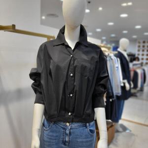 [앤클라인]크롭셔츠AX2F3BL5169_DG