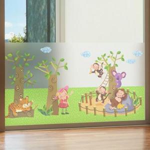 아트박스/낭만창고 dgho101-바오밥나무숲의 동물농장-반투명시트