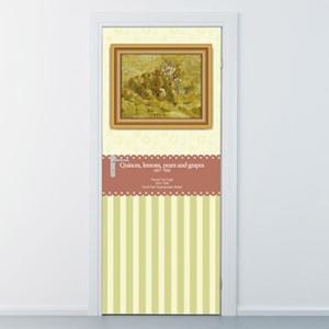 아트박스/낭만창고 ncss069-빈센트 반 고흐C-현관문시트지