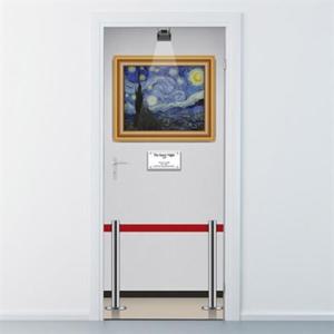 아트박스/낭만창고 ncss073-빈센트 반 고흐G-현관문시트지