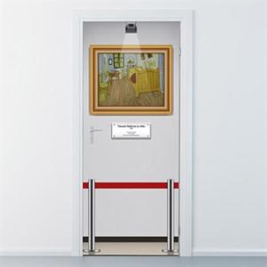 아트박스/낭만창고 ncss074-빈센트 반 고흐H-현관문시트지