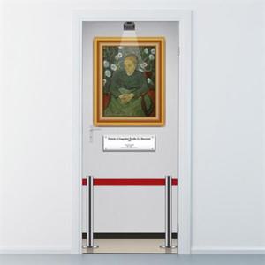 아트박스/낭만창고 ncss079-빈센트 반 고흐M-현관문시트지