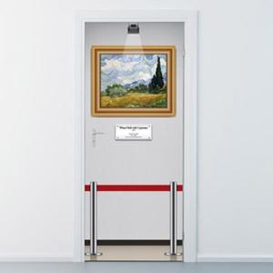 아트박스/낭만창고 ncss082-빈센트 반 고흐P-현관문시트지