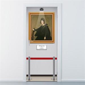 아트박스/낭만창고 ncss102-디에고 벨라스케스F-현관문시트지