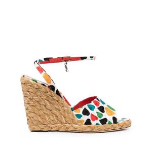 생로랑 팔로마 웨지 에스파드리유 샌들 689017AAAHR