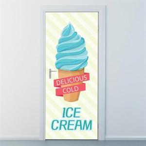 아트박스/낭만창고 nces186-딜리셔스 아이스크림1-현관문시트지