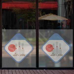 아트박스/낭만창고 dgse091-렛츠 플레이 볼링-반투명시트지