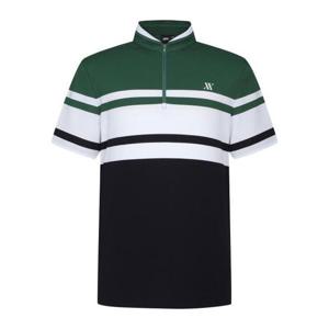 JDX HC12 남성 스트라이프 반집업 티셔츠 X2TSW2553DE