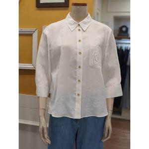 [BCBG]서머 7부 소매 마 블라우스 B5B3B401