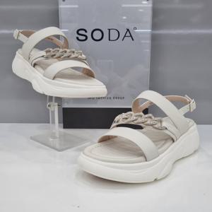 [소다][소다] 여성 샌들 FLD511 4CM 화이트_US