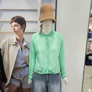 Ab.f.z DP01 시스루미니자수카라넥가디건 AFZ3QY40