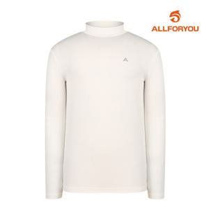 [올포유] 남성 기모 베이스레이어 하이넥 티셔츠 AMTHL8347-100_G