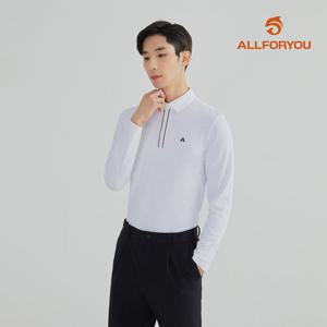 [올포유] [모델착장] 남성 약기모 시보리 포인트 카라 티셔츠 AMTYL8357-100_G