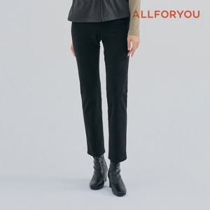 [올포유] 23FW 여성 기모 프리미엄 트리코트 일자핏 팬츠 AWPTM9419-199