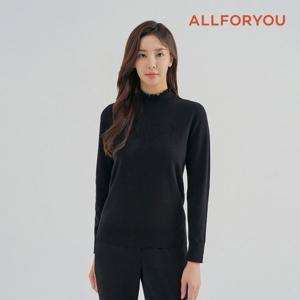 [올포유][올포유]여성 크로셰 조직 반넥 니트 ALSHM9111-199