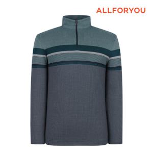 [올포유][올포유]남성 프린트 반집업 티셔츠 AGTHM9341-904