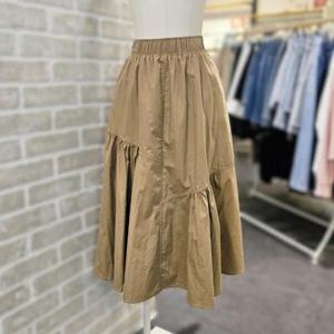 [레코브]LK61E9SK541X_언밸런스 플레어 스커트