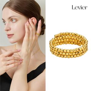 르비에 24K순금 트리플 볼 반지