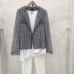 [샤트렌]트위드쟈켓HCBMJK201NY_JJ