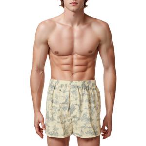 [바바라(언더웨어)]남성 60수 주자면 프린팅 트렁크 AMT4610T