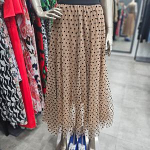 [제시뉴욕]도트쉬폰스커트BD85NRSP0130_KG