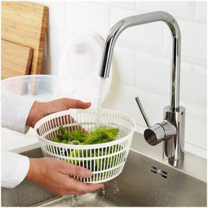 이케아 웁퓔드 채소탈수기 화이트 지름23x16.5cm 조리도구 주방용품 주방소품