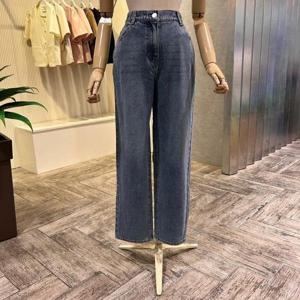 [ab.f.z]AOZ3HE31I_백 밴딩 배기 데님 팬츠