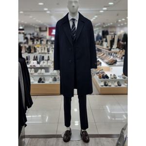 [트루젠]H핏 핸드메이드 캐시미어 세미오버 롱코트(CWLCM042)410