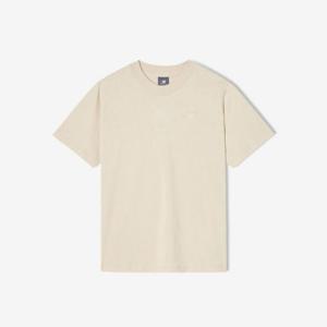 M 뉴발란스반팔티 TQK NBNEF2V312-35 WOMEN 에센셜 스몰로고 반팔티 (SEMI OVER FIT)