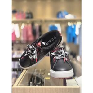 [파리게이츠]521E3SE201_BK-여성 불박 디테일 논스파이크 골프화-(25년가을)