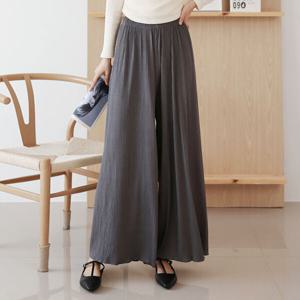 [베나프]아코디언 주름 와이드팬츠_FG1LP016