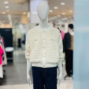 [클리지]노카라 엠보 블라우스 자켓 CP7WJK14