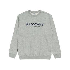 [디스커버리]디스커버리. 공용 로건 맨투맨 DXMT31044-MGS