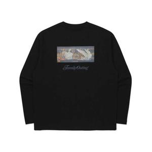 [코닥]코닥 씨너리 그래픽 긴팔 티셔츠 K5323LRL81BLK