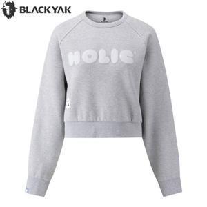 블랙야크 여성 긴팔티셔츠 클라이밍 홀릭 미드기장 맨투맨2 1BYSSFU501MG