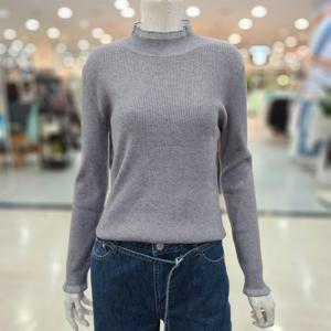 [숲]가을겨울 레이스 반목 골지 긴팔 니트 OBRLKT4