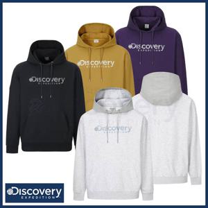 디스커버리 25FW 가을 신상 남성/여성/공용 빅로고 그래픽 오버핏 면소재 후드티/캐주얼티셔츠/체온유지/기능성 DXMIA DXHD21054