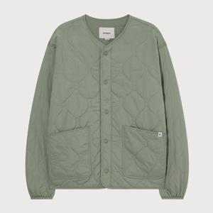 [커버낫]커버낫. 숏 퀼팅 자켓 라이트 카키 CO2504JK11LK