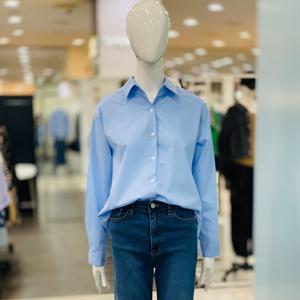 [클리지]박스핏 스판 긴팔 셔츠 블라우스 CP7WBL04