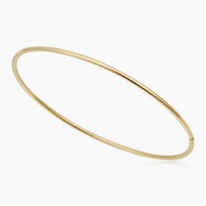 [오운] 14K 라운드 뱅글 팔찌 1.5mm