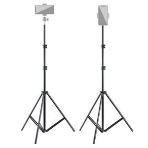 카메라 원격 수업 촬영용 스탠드 삼각대 핸드폰 그립 거치대