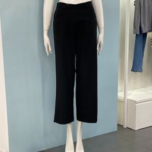 [클리지]뒷밴딩 사선 포켓 통 팬츠 CP7WPT23