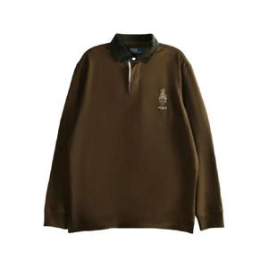 폴로 랄프로렌 bear embroidered rugby polo shirt 710980315001