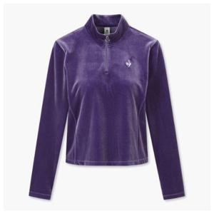 [르꼬끄]르꼬끄긴팔티 TQT QP422ORLO1-DPP 여성 벨벳 슬림핏 반