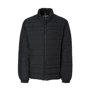 [헤지스]헤지스 블랙 단색 패딩점퍼 WHJU4D402BK