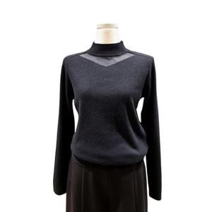 [비지트인뉴욕]반목 시스루 긴팔 니트 VBALK60