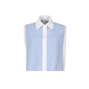 JW Anderson 콘트라스트 스트라이프 폴로 질레 KW1064YN0317 800 TP949132088